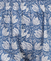 BLOCKS OF INDIA Co ords Set in Pure Cotton Pink Colour Hand Block Print Blue White